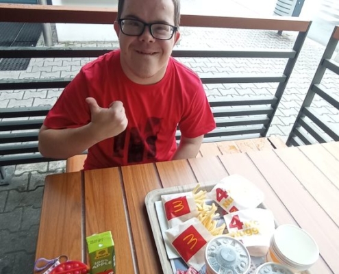 Vyšli jsme si do Mc Donaldu