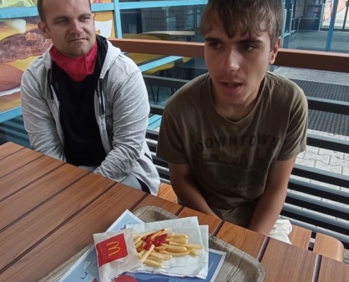 Vyšli jsme si do Mc Donaldu