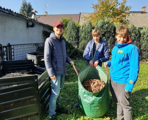 pracovní činnosti na podzim