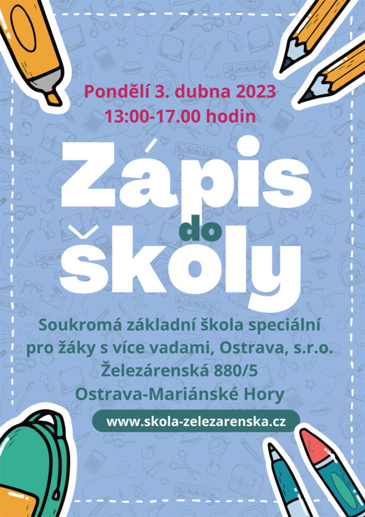Zápis do 1. třídy 2023-24