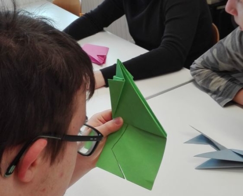 zkoušíme origami