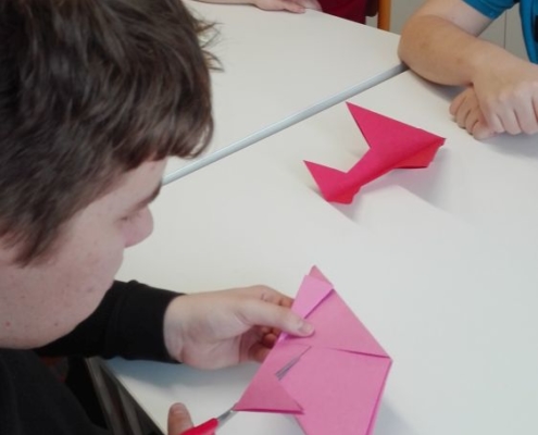 zkoušíme origami