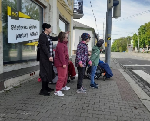 Vycházka třídy B s dopravní tematikou