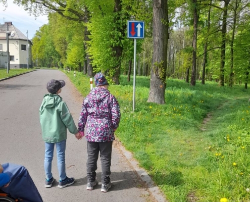 Vycházka třídy B s dopravní tematikou