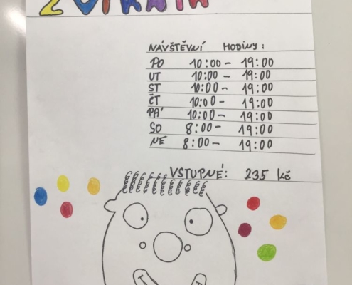 Vyrábíme plakáty pro cirkus