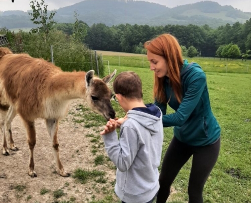 báječný výlet na statek