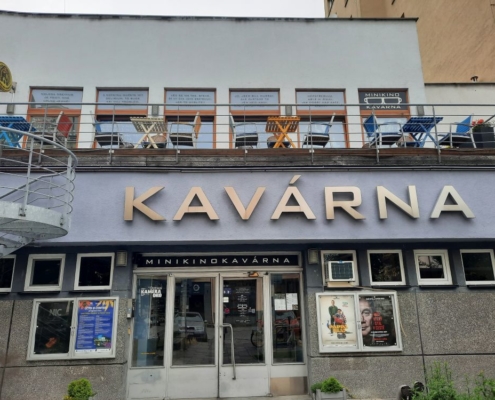 návštěva Minikina kavárna