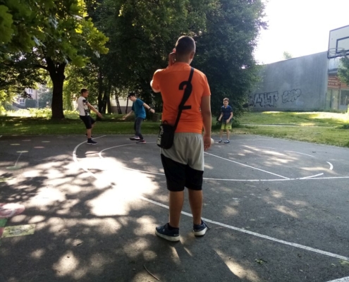 venkovní tělesná výchova