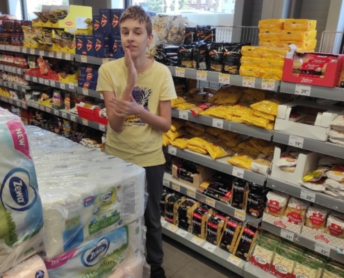 Výuka probíhala i ve škole