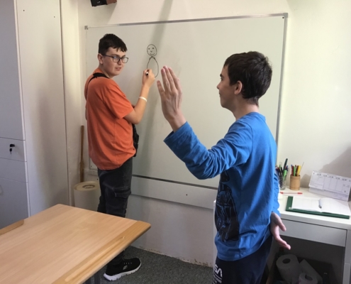 učivo v českém jazyce a matematice
