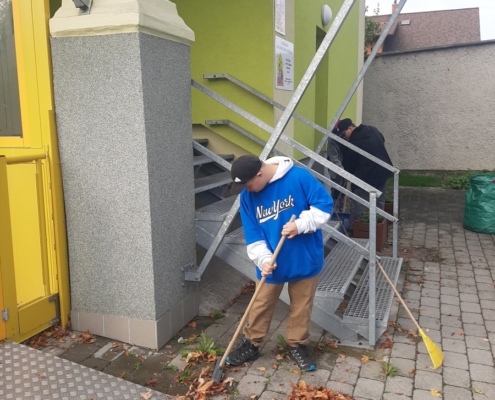 práce na sluníčku a na čerstvém vzduchu