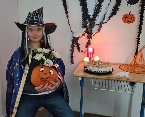 halloween ve třídě A