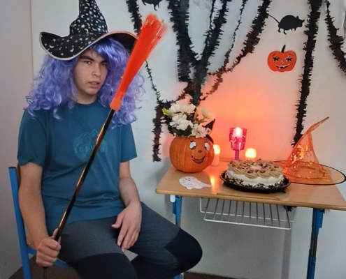 halloween ve třídě A