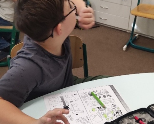 Matematika, čtení, psaní