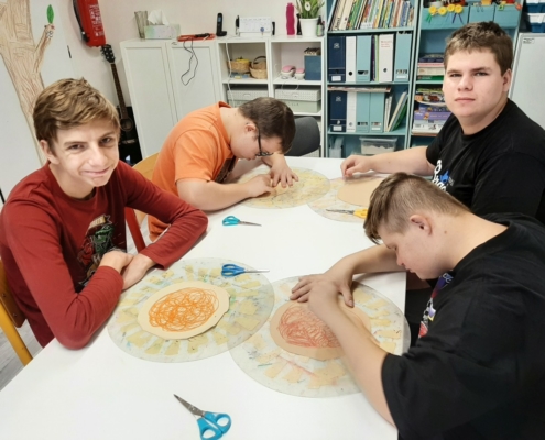 masky, lampiony, vaření