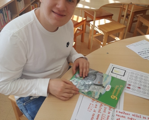 exkurze do knihovny Jiřího Trnky