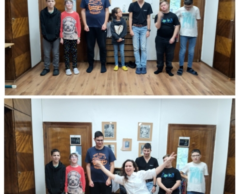 V našem kroužku Veverky