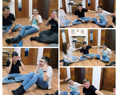V našem kroužku Veverky