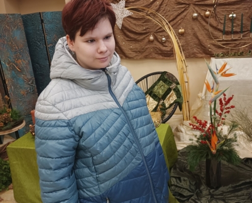 vánoční výstava studentů