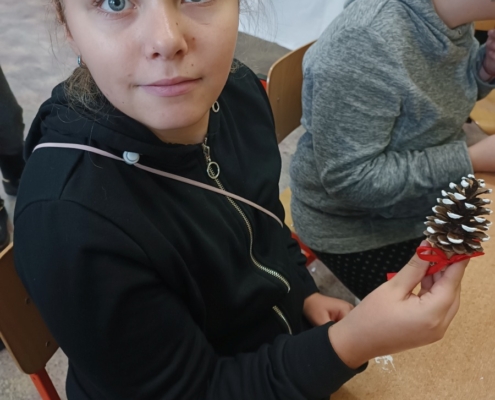 vánoční výstava studentů