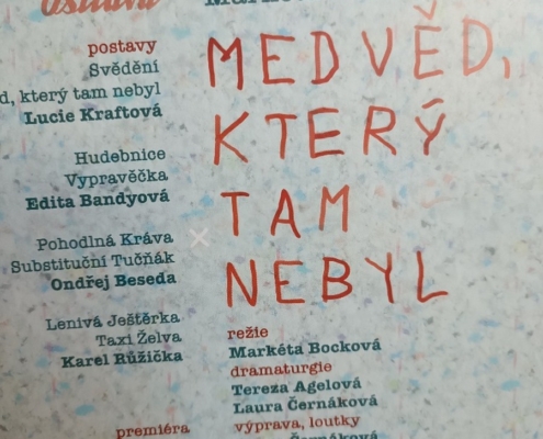 Divadlo loutek představení Medvěd