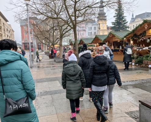 Vánoční trhy v centru Ostravy