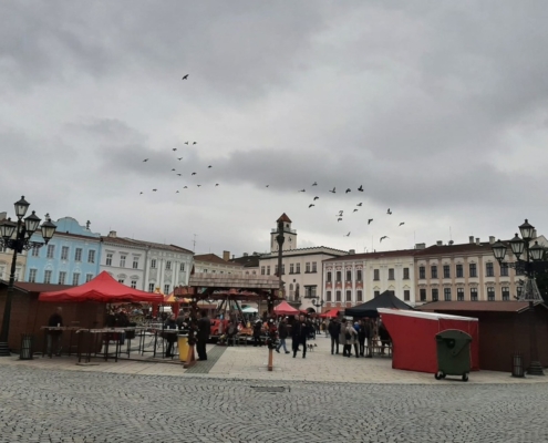 vlakem směr Nový Jičín