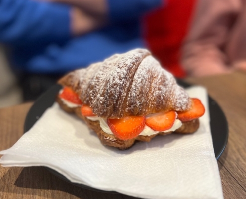 Včera jsme navštívili Croissant house