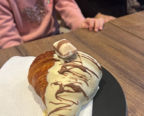 Včera jsme navštívili Croissant house