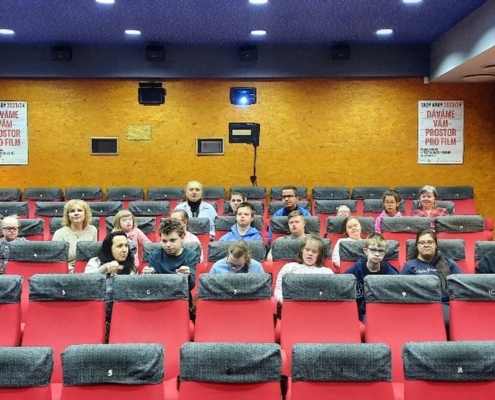 celá škola navštívila Minikino kavárna