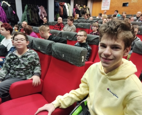 celá škola navštívila Minikino kavárna