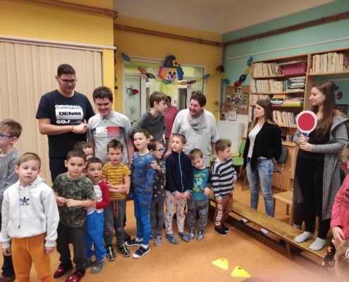 Dopravní výchova s klaunem