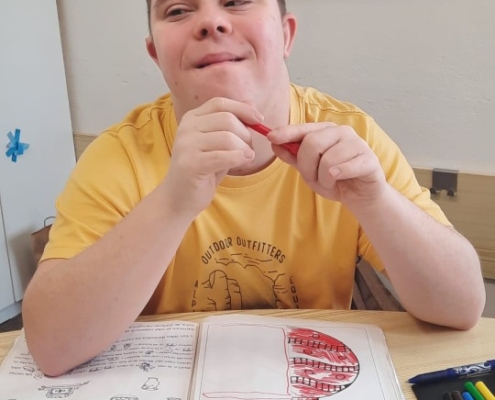 Výuka ve třídě H - v tomto týdnu