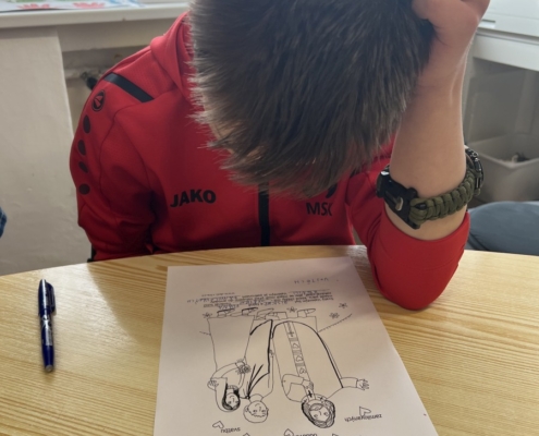 Výuka ve třídě H - v tomto týdnu