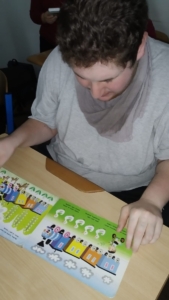 Hlavním zájmem byla interaktivní tabule s pohádkami