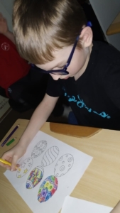 Hlavním zájmem byla interaktivní tabule s pohádkami