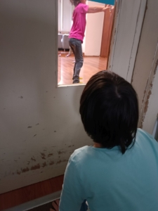 Hlavním zájmem byla interaktivní tabule s pohádkami