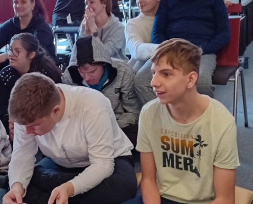 úžasný hudební workshop Janáčkovy filharmonie