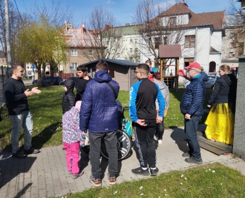 Dnes proběhla velikonoční bojovka i na budově Železárenská