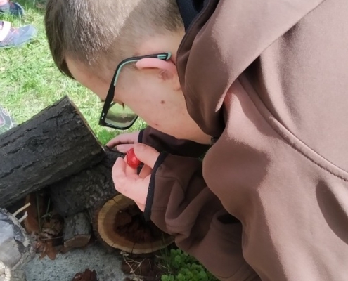 Dnes proběhla velikonoční bojovka i na budově Železárenská