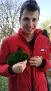 Dnes proběhla velikonoční bojovka i na budově Železárenská