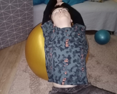 Několik fotografií z rehabilitačního cvičení