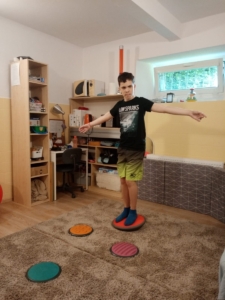 Fotografie z malého tělocviku