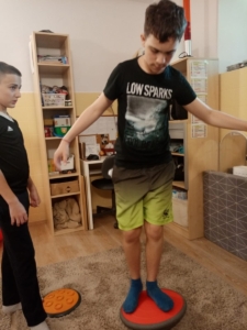 Fotografie z malého tělocviku