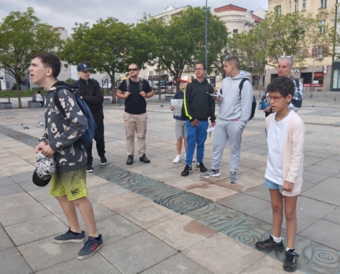 Dnes jsme v rámci výuky navštívili centrum Ostravy