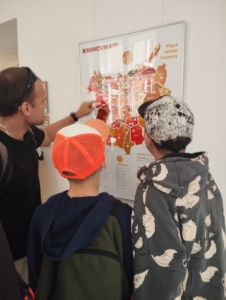 Dnes jsme v rámci výuky navštívili centrum Ostravy