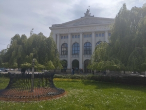 Dnes jsme v rámci výuky navštívili centrum Ostravy
