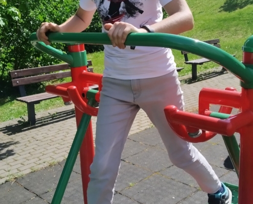 park, kde si může zacvičit opravdu každý
