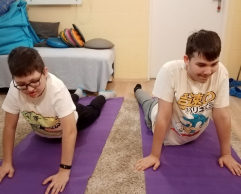 Několik fotografií z TV s Blankou