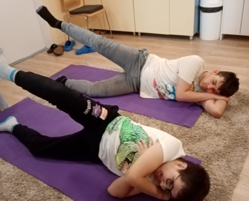 Několik fotografií z TV s Blankou